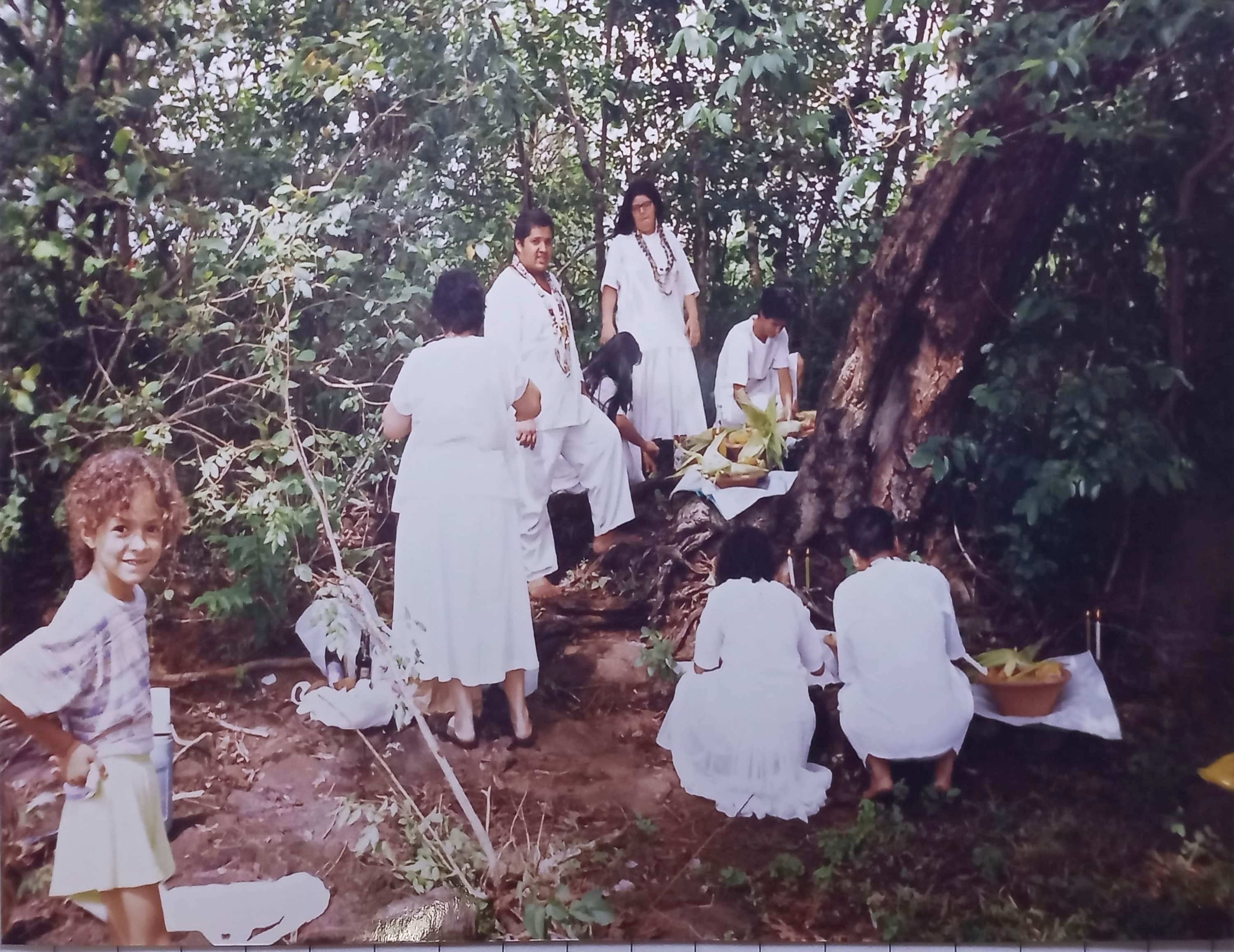 Médiuns da casa no ano de 2000