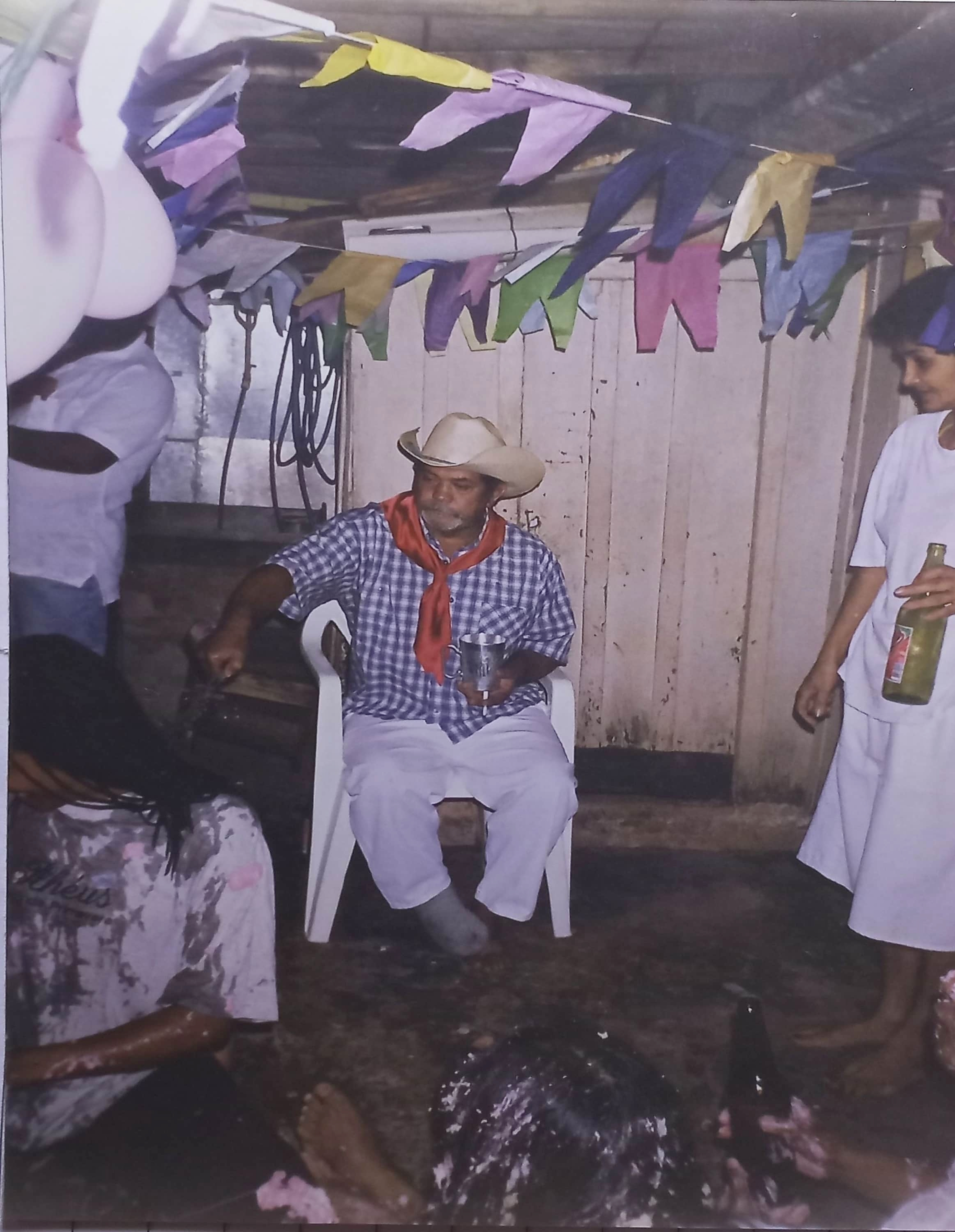 Médiuns da casa no ano de 2000
