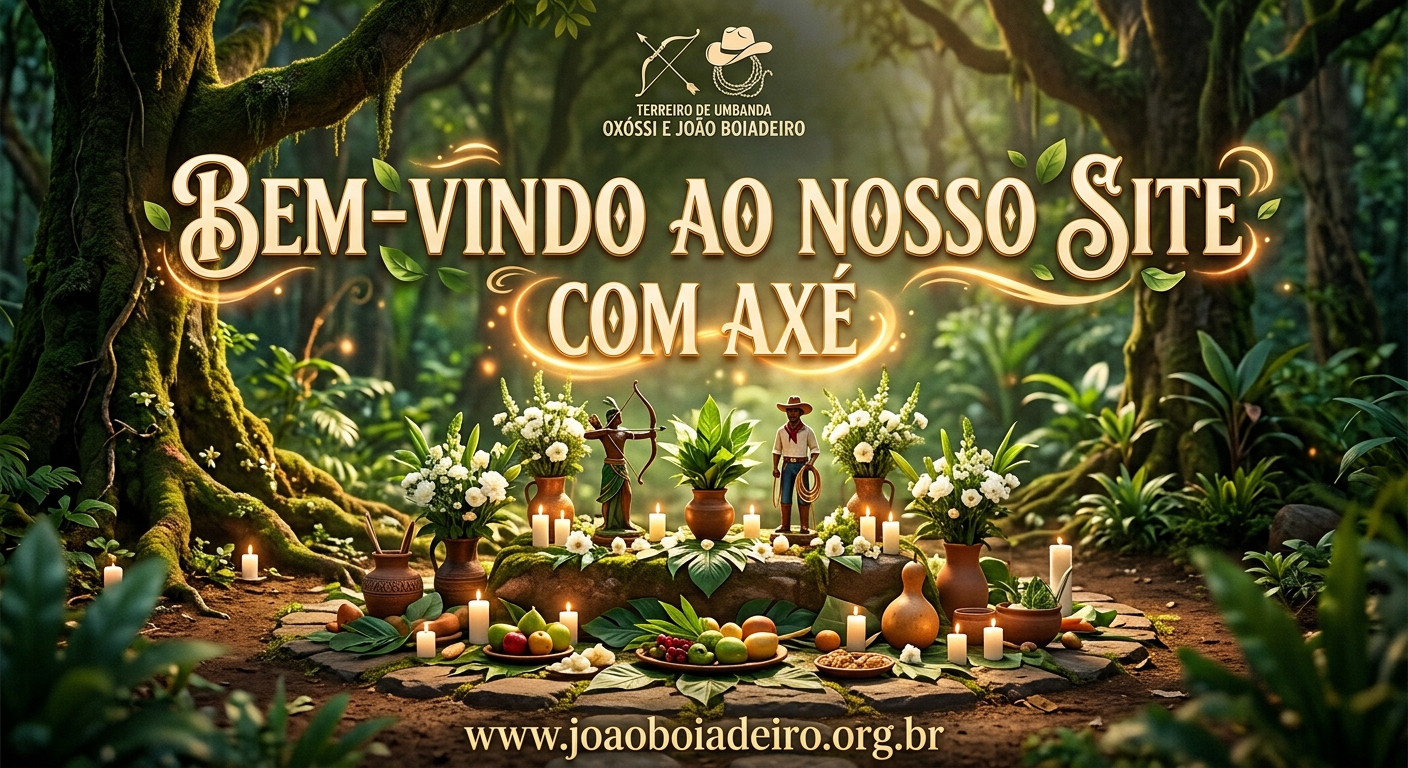 Bem-vindo ao Terreiro de Umbanda Oxóssi e João Boiadeiro